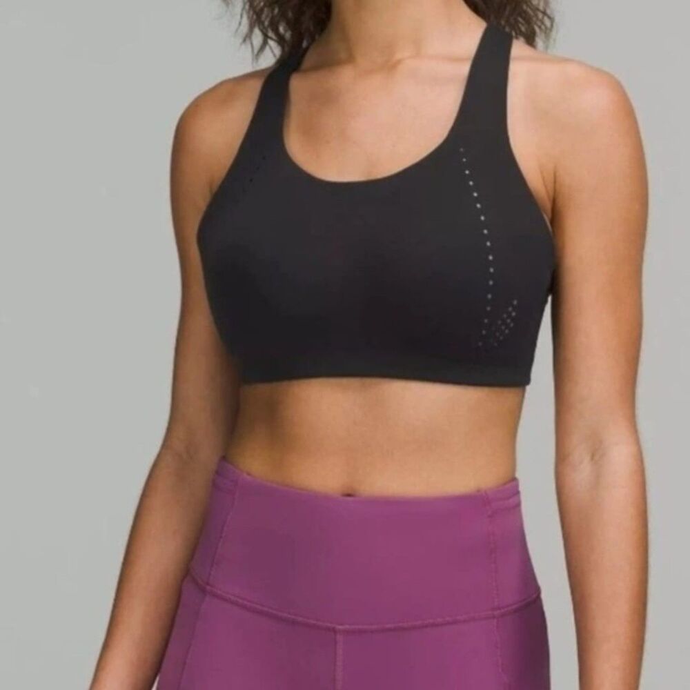 Lululemon Air Support Bra High Support Black 34DDD